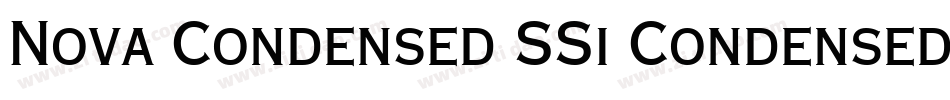 Nova Condensed SSi Condensed字体转换